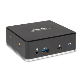 HAMLET DOCKING DOPPIA INTERFACCIA USB-C E USB-A PD 85W